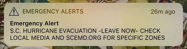 iphone alert
